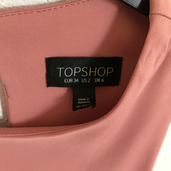 Topshop Assymetric Midi Dress - Picture 4 of 6